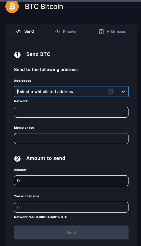 Bitcoin Transfer in Notbank: Simple and Secure